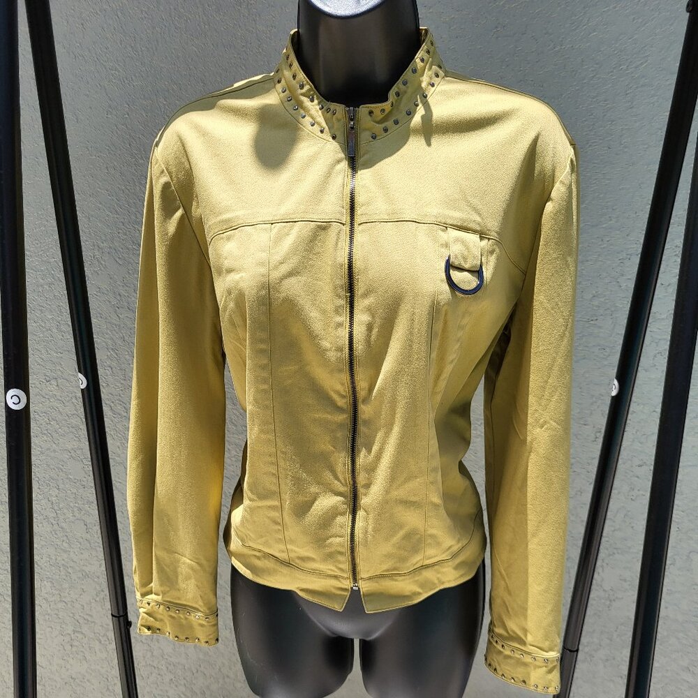 Nancy Bolen City Girl Stud Zip Jacket